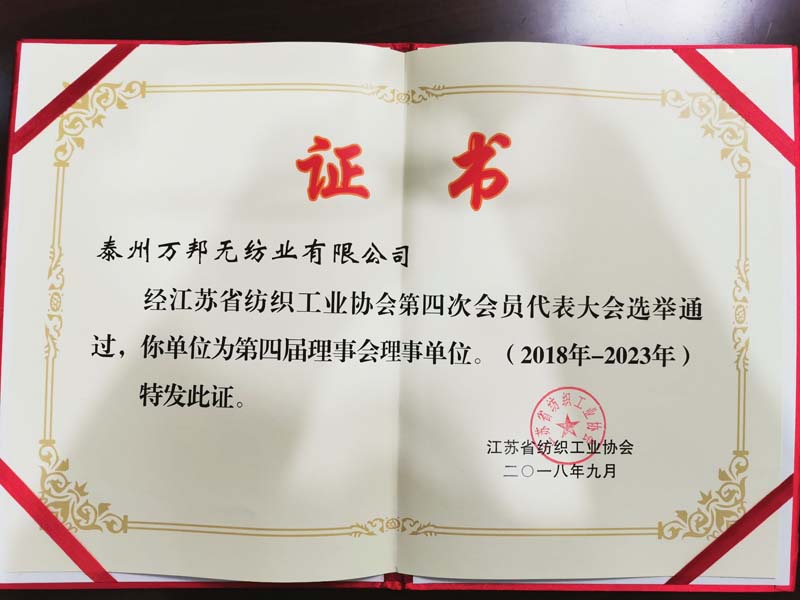 第四届理事会理事单位