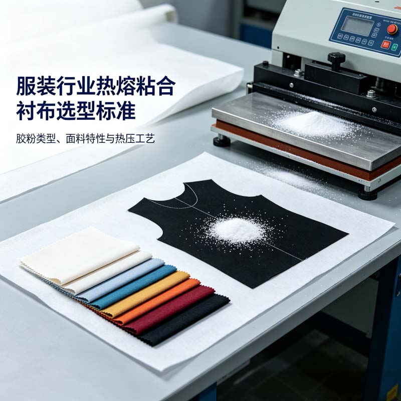 热熔粘合服装衬布的选型与压烫工艺规范